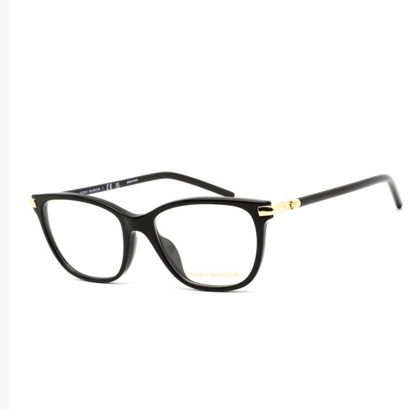 ?(52 MM LENS) TORY BURCH BLACK EYEGLASSES